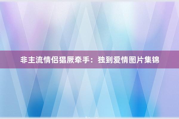 非主流情侣猖厥牵手：独到爱情图片集锦